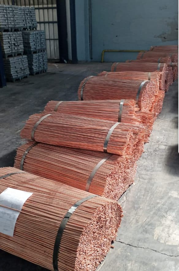 Copper scrap, Mill Berry