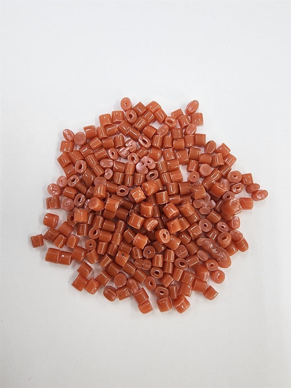 Recycled plastic pellets